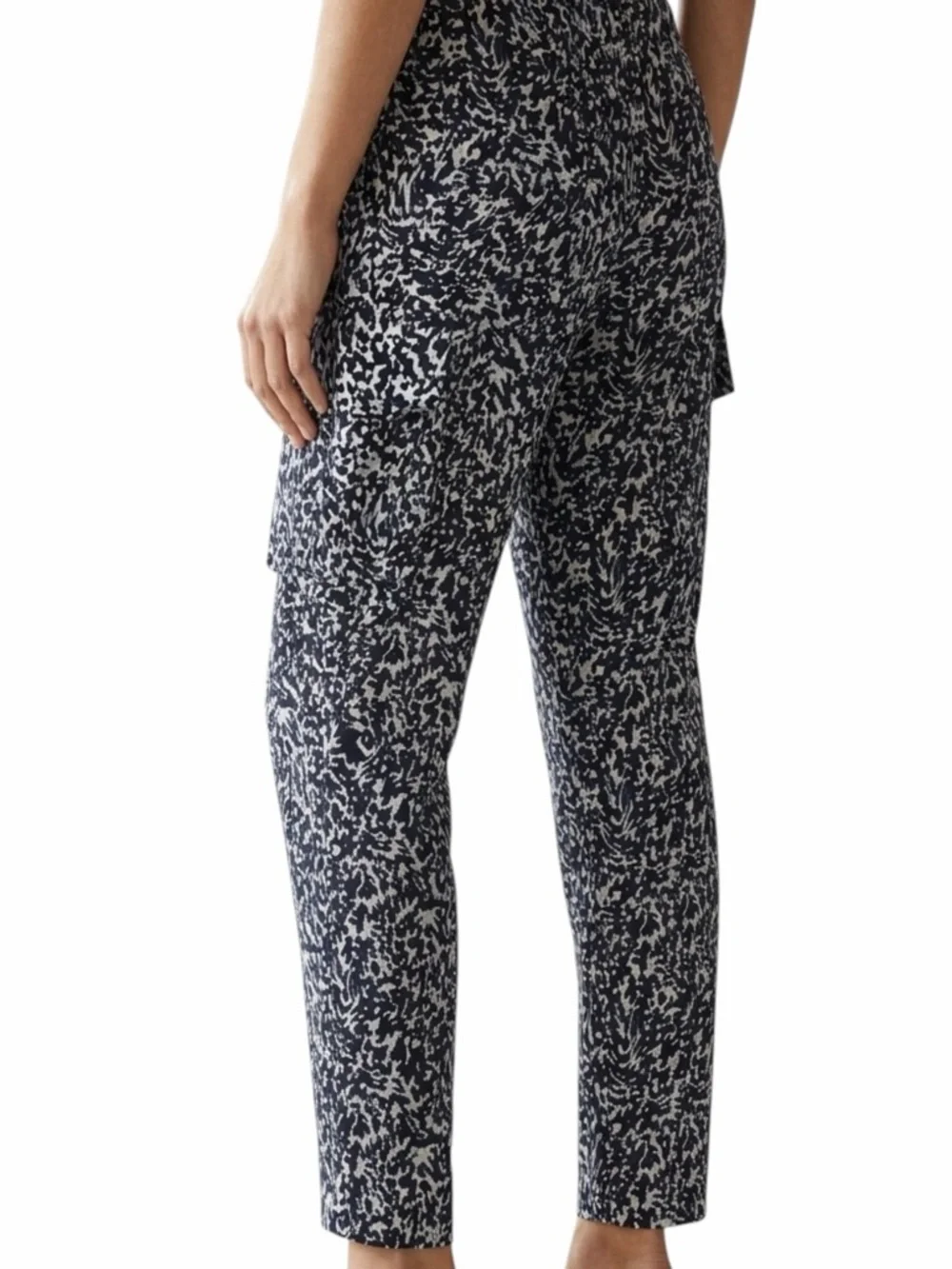 Scotch & Soda Woman’s  Joshy High-Rise Tapered Cargo Pants - Size Medium